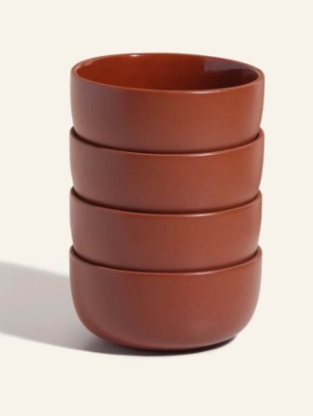 Our Place Terracotta Bowls,Set Of 4, 6" Bowls, New